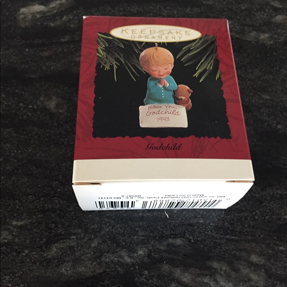 Hallmark Keepsake Ornament “Godchild”